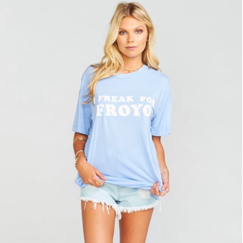 Show Me Your MuMu I Freak for Froyo Liam tee